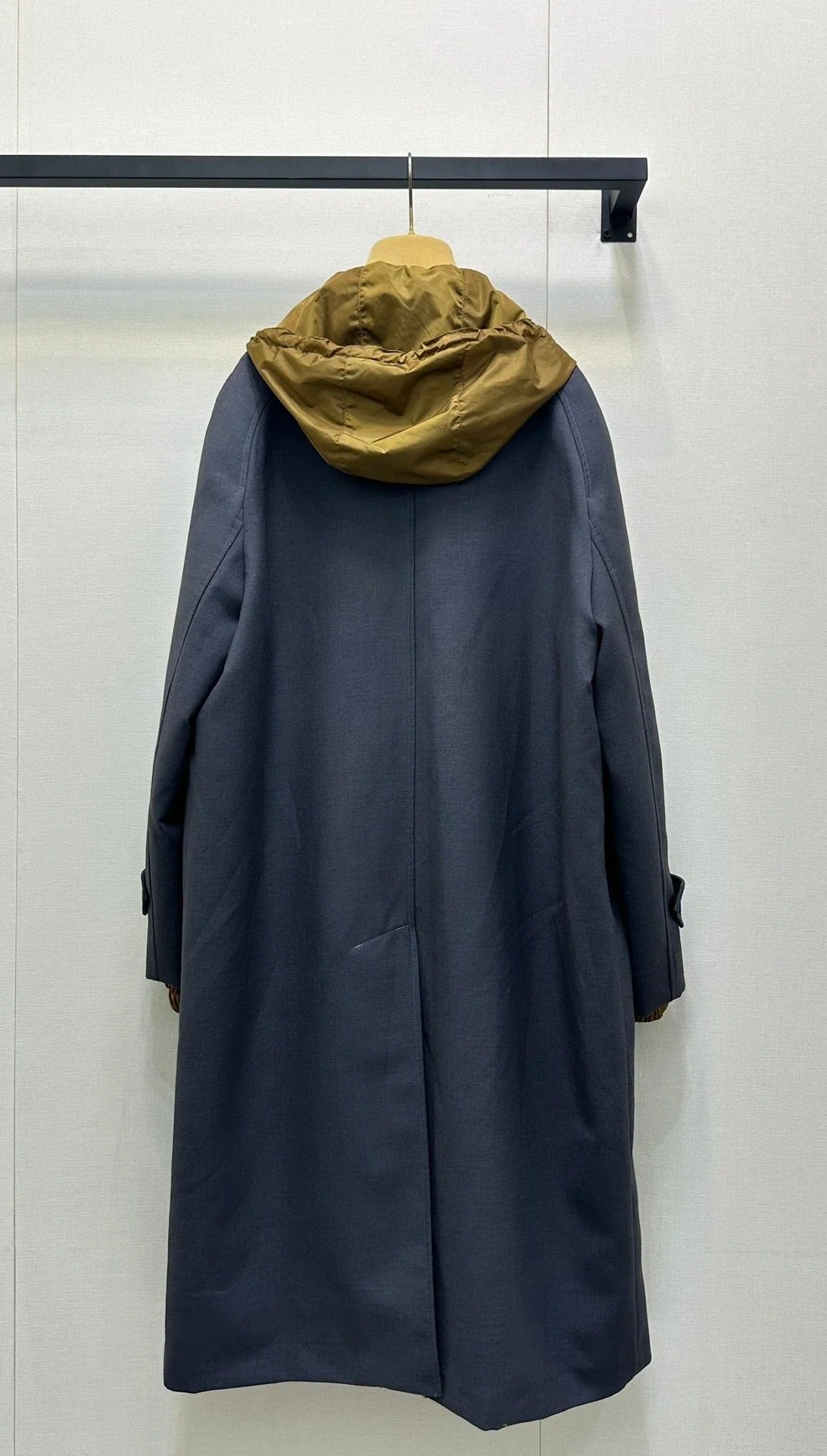 MIUMIU HOODED TRENCH COAT STYLE 56