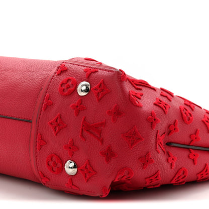 Veau Cachemire Tote W PM Framboise