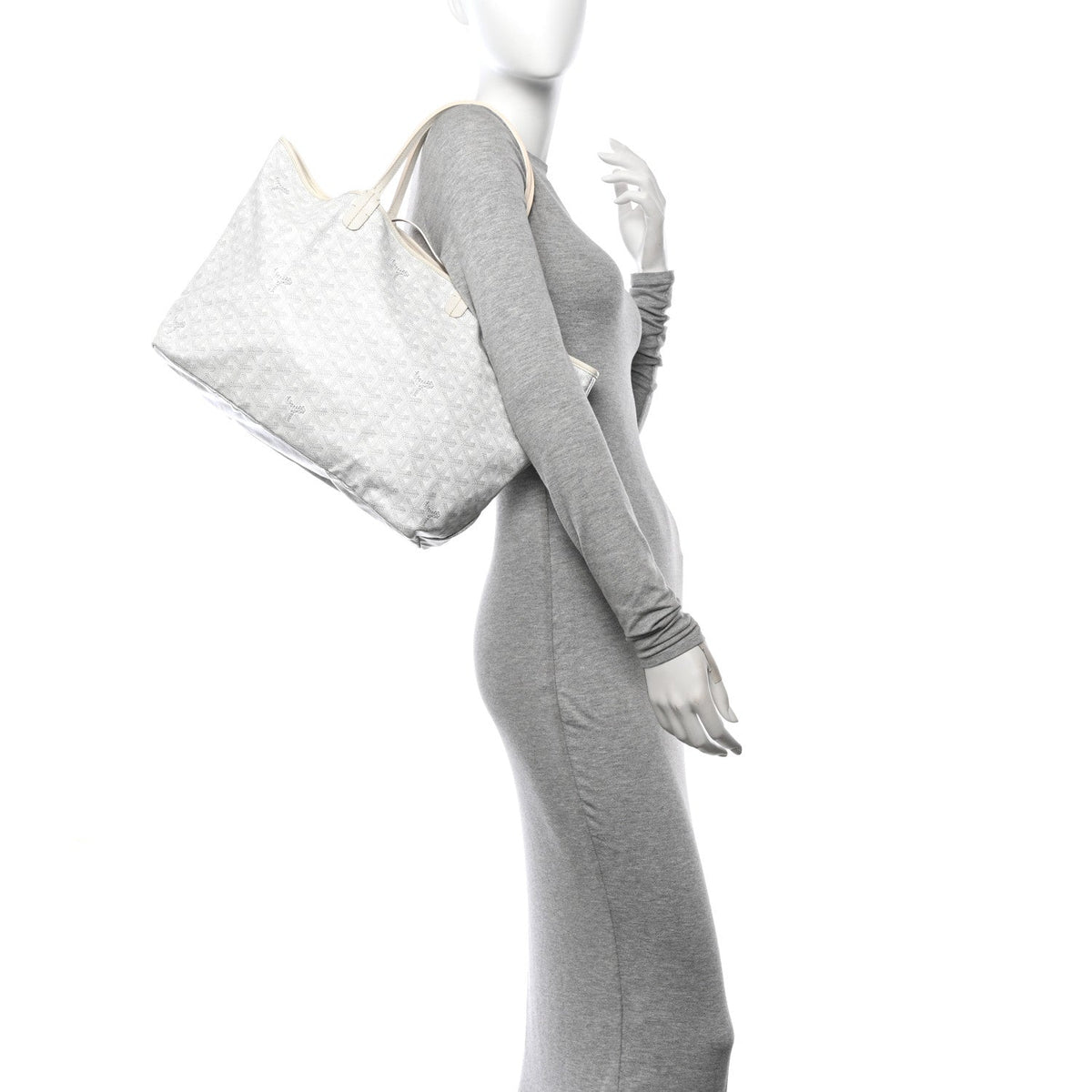 Goyardine Saint Louis PM White