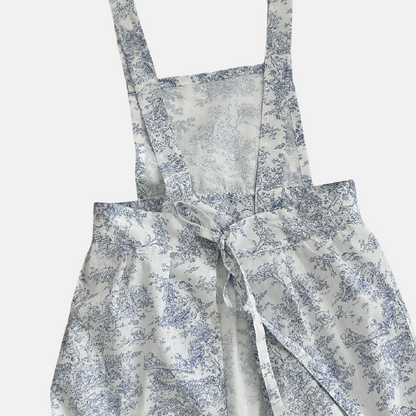 Apros - Blue Watercolor Apron, French &amp; Stylish