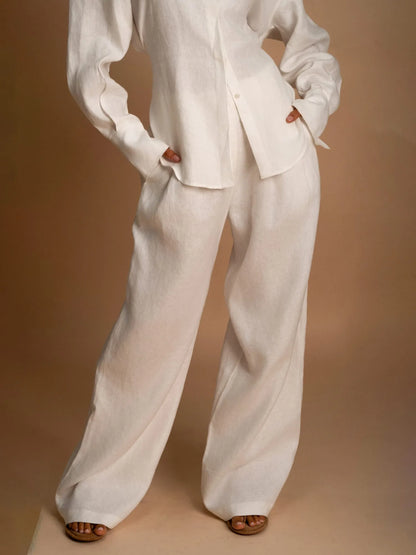 Mary Minimalist Linen Set