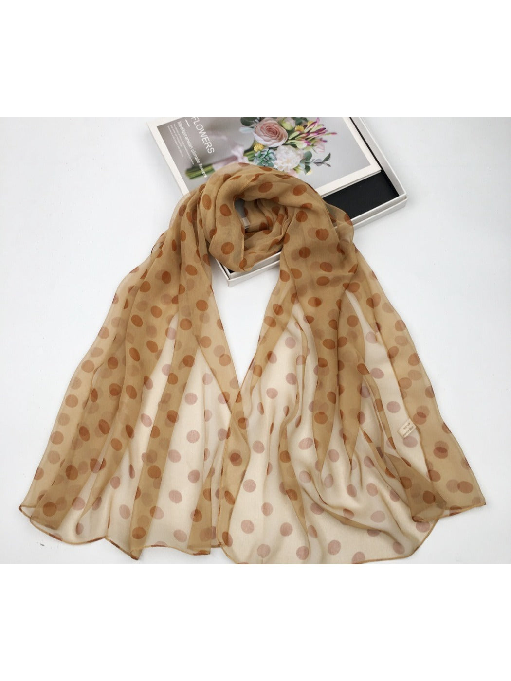Scarvii - Polka Dot Scarf -  Classic &amp; Versatile
