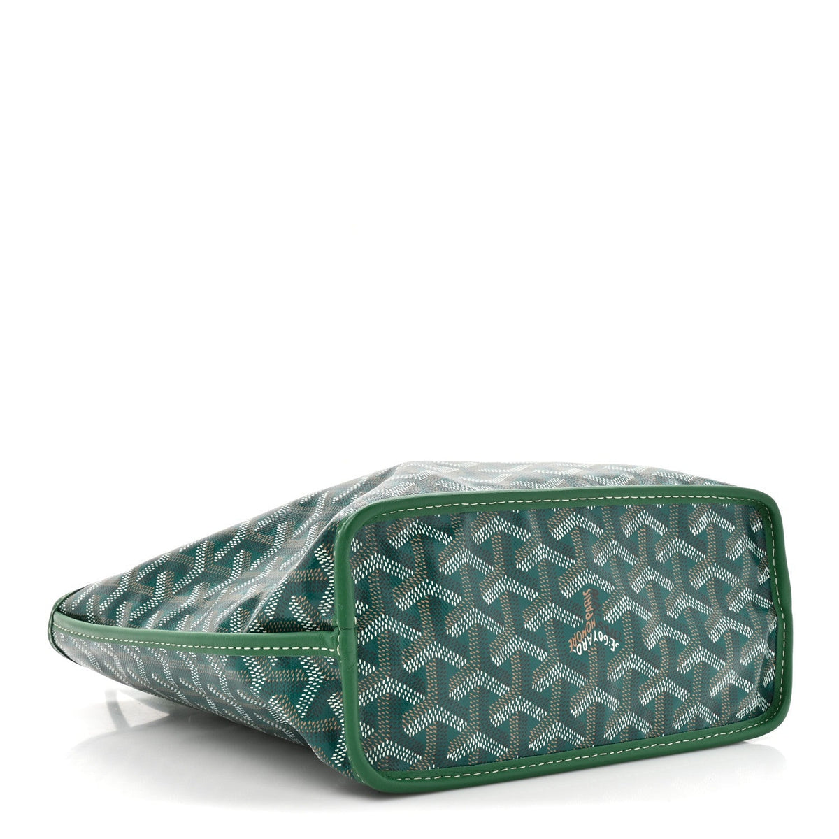 Goyardine Reversible Mini Anjou Green