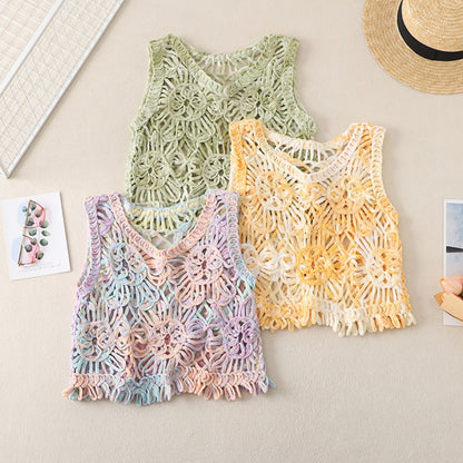 Crosa - Colorful Tie-Dye Sleeveless Tank Top