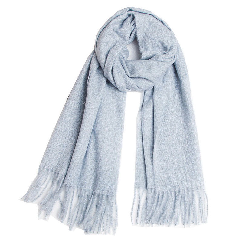 Winter Thick Warm Shawl Tassel Soft Scarf