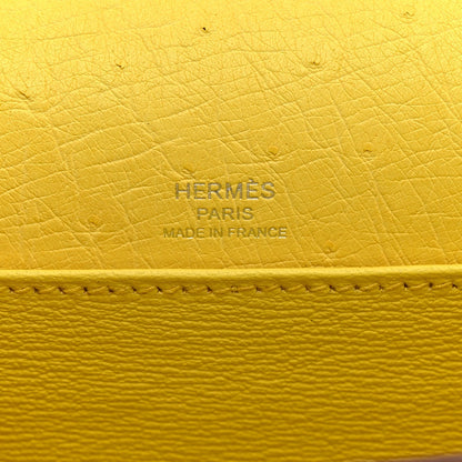 Ostrich Mini Sac Roulis Jaune Citron