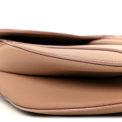 Ultra Matte Calfskin Saddle Bag Blush