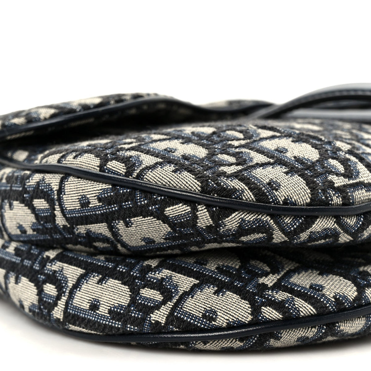 Oblique Saddle Bag Blue