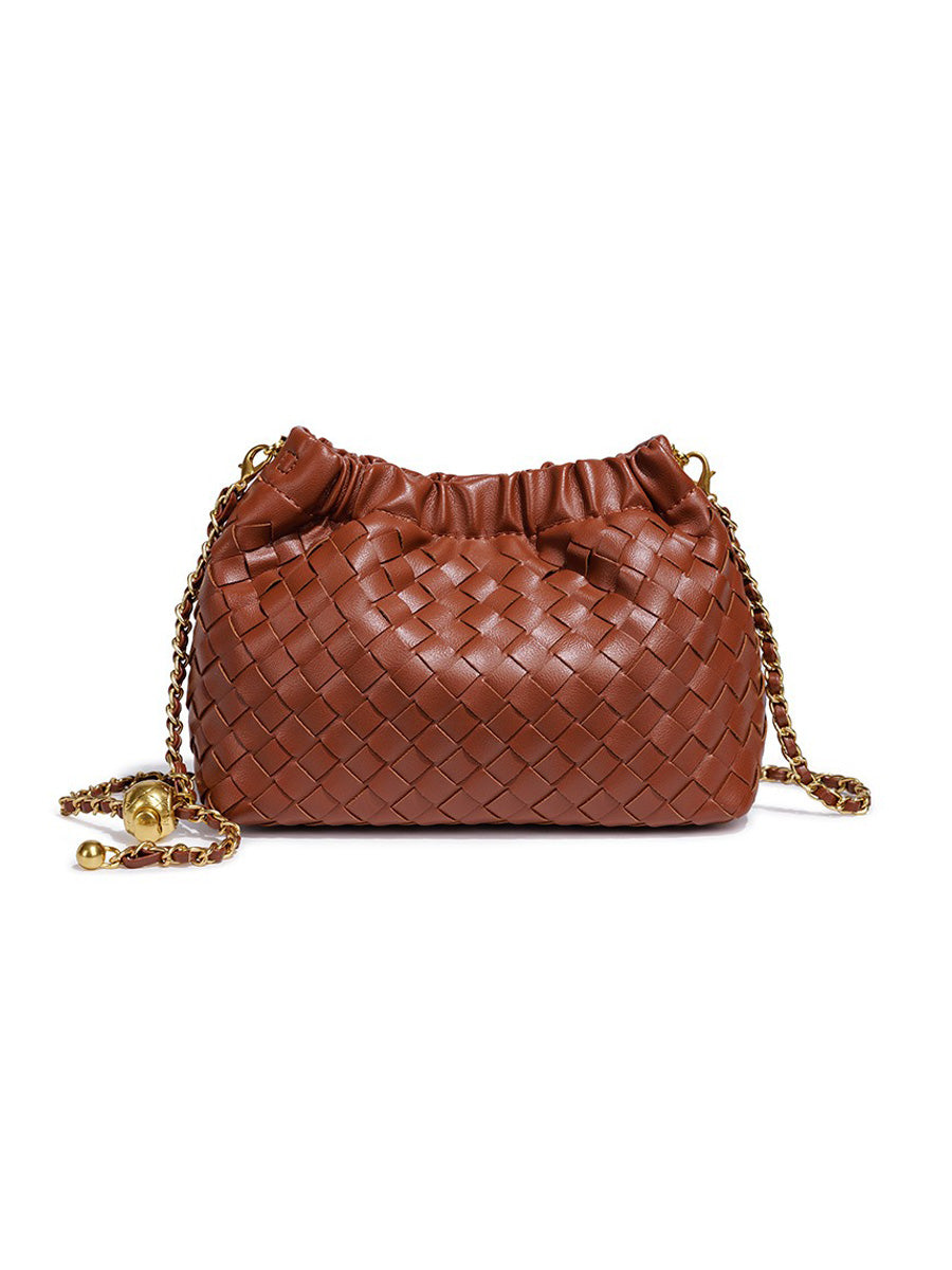 Valentina Hand-Woven Cloud Bag