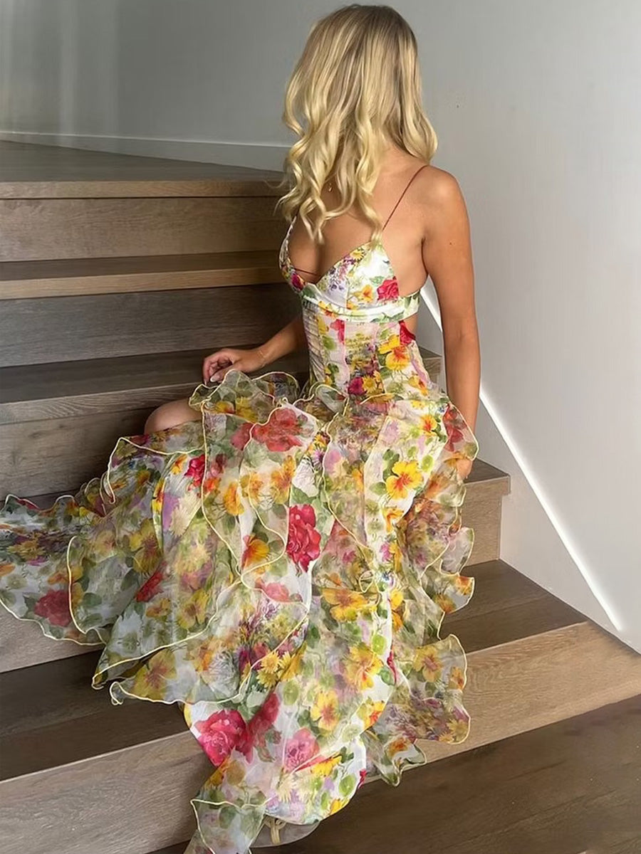 Katia Floral Maxi Dress
