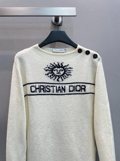 DIOR 25S SHOULDER-BUTTON SWEATER 538