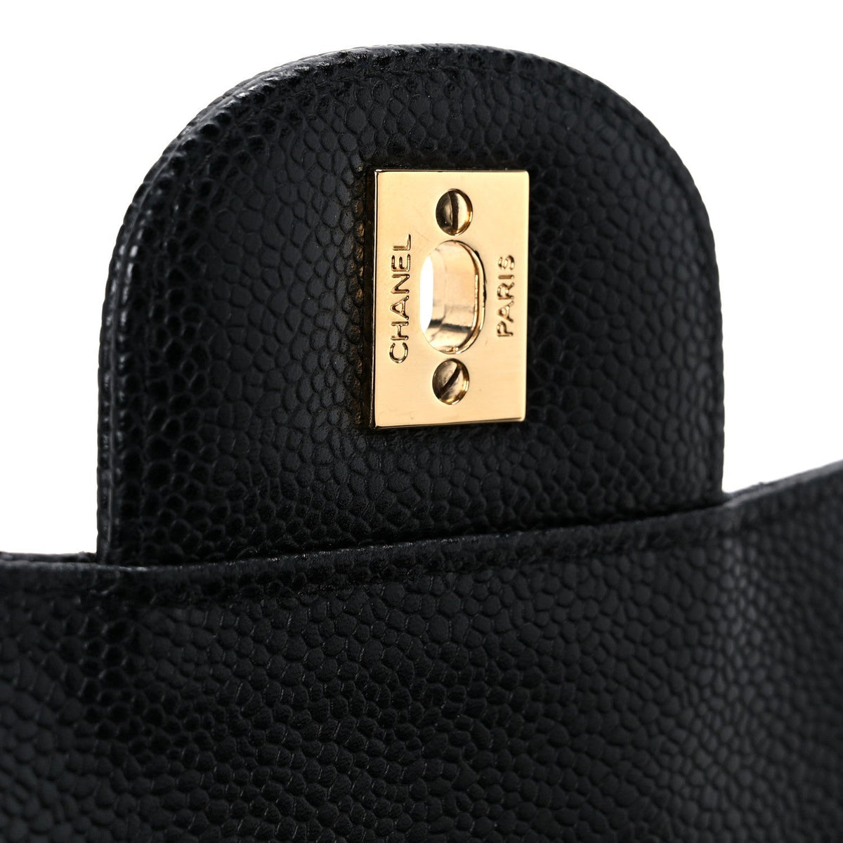 Caviar Quilted Jumbo Single Flap Black