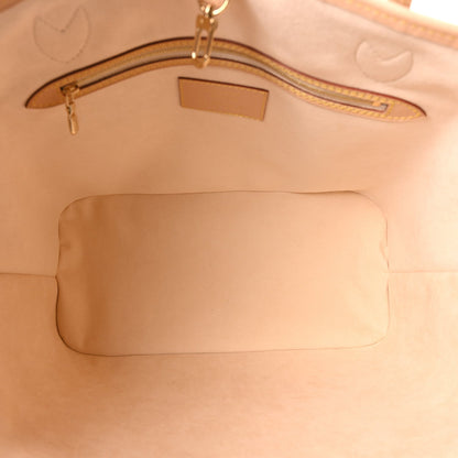 LV X TM Monogram Multicolor Neverfull MM White