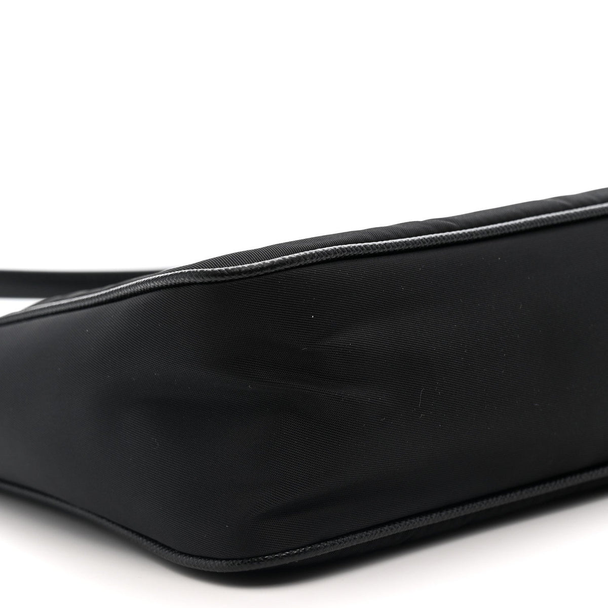 Tessuto Nylon Saffiano Mini Re-Edition 2005 Bag Black