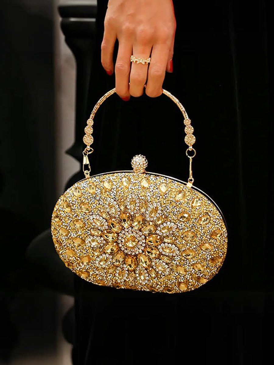 Ariella Infinity Gemstone Evening Clutch