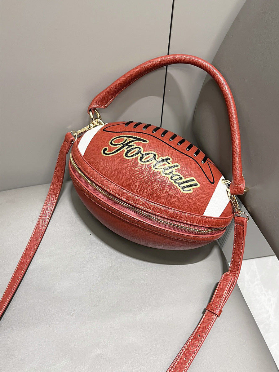 Rosalie Football-Shaped Bag