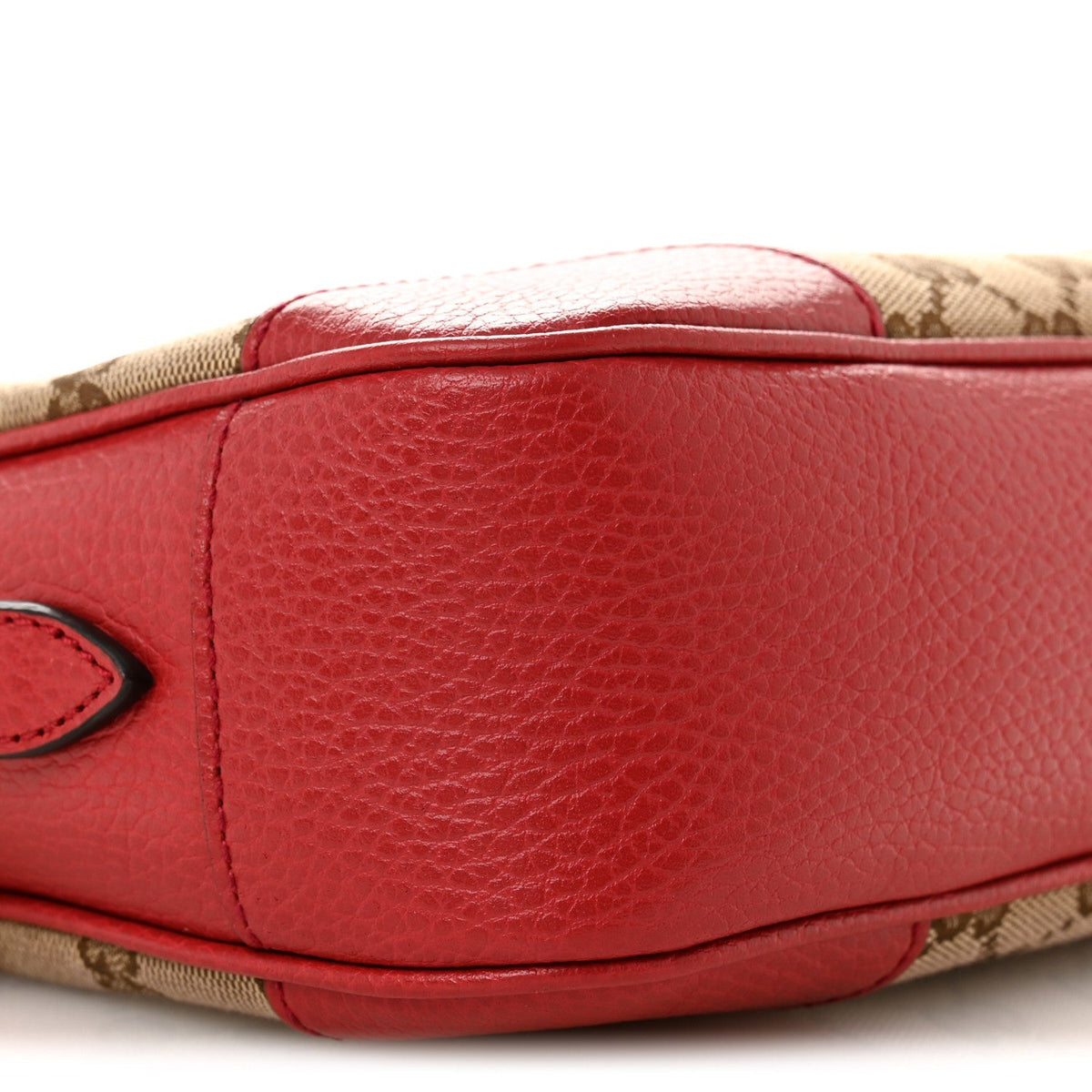 Monogram Mini Bree Messenger Bag Red