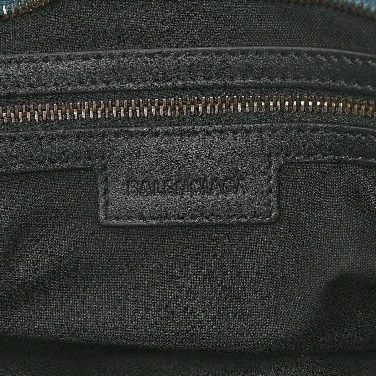 Arena Lambskin Classic Hardware Medium Le City Dark Emerald