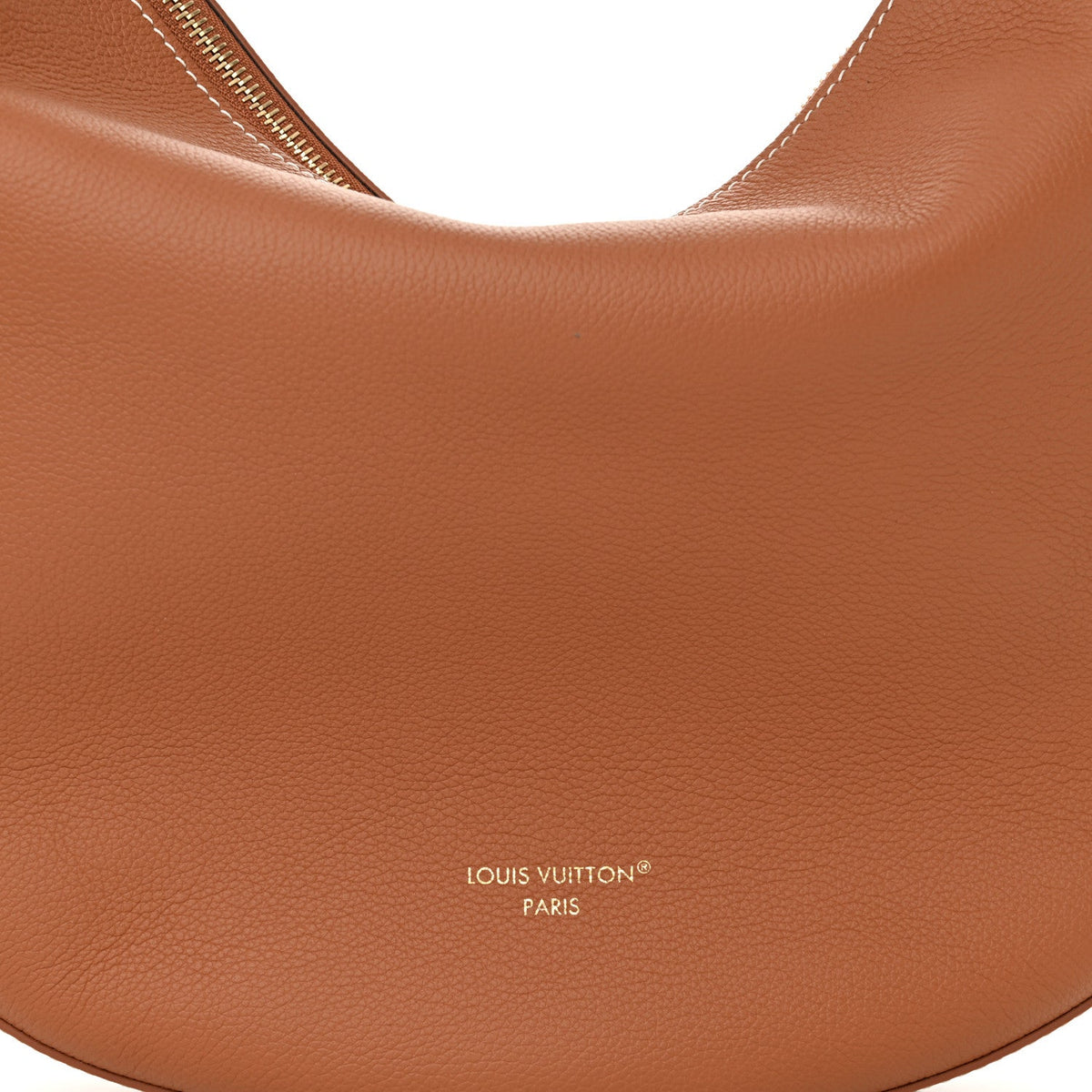 Calfskin Low Key Cookie MM Cognac