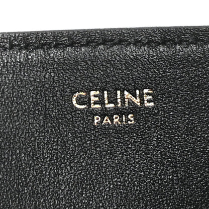 Smooth Calfskin Triomphe Small Louise Bag Black