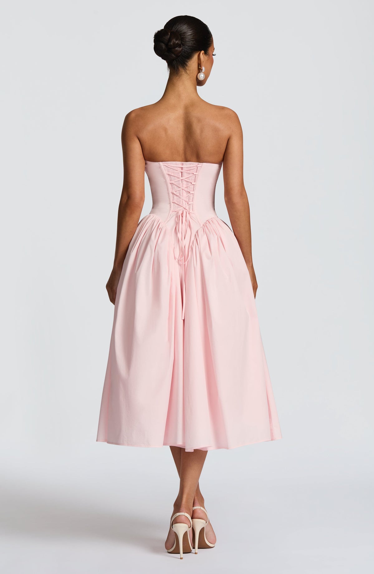 Darla Midi Dress - Blush