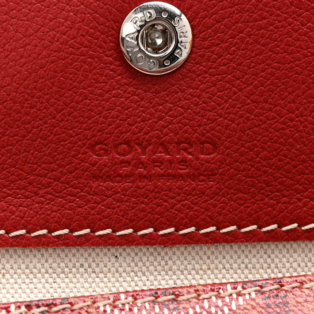 Goyardine Saint Louis PM Red