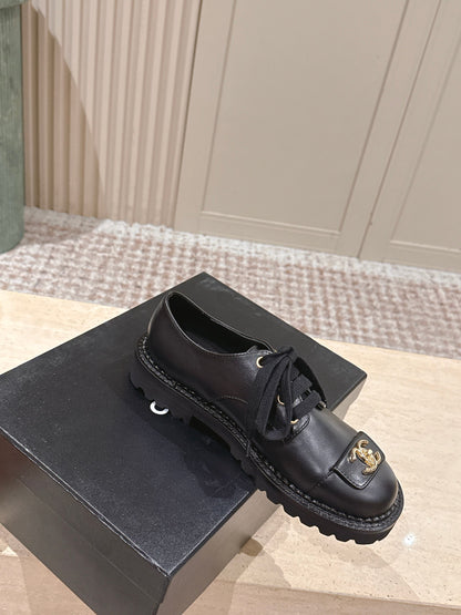 CC 26s Shoes 2cm Black Calfskin 583903