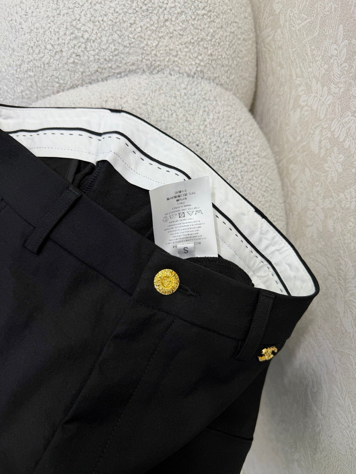 CC 26s Flared Trousers Cotton 353021