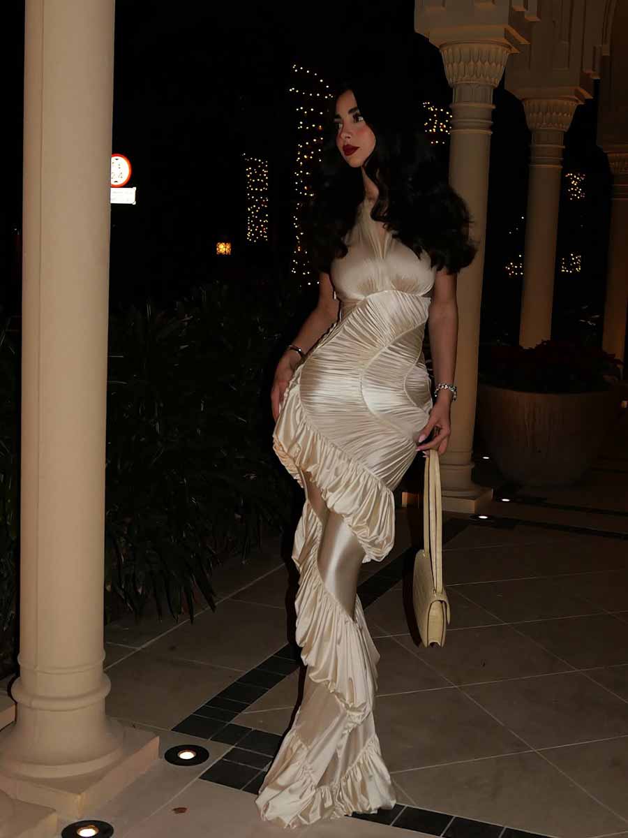 Brynn Pleated Maxi Dress