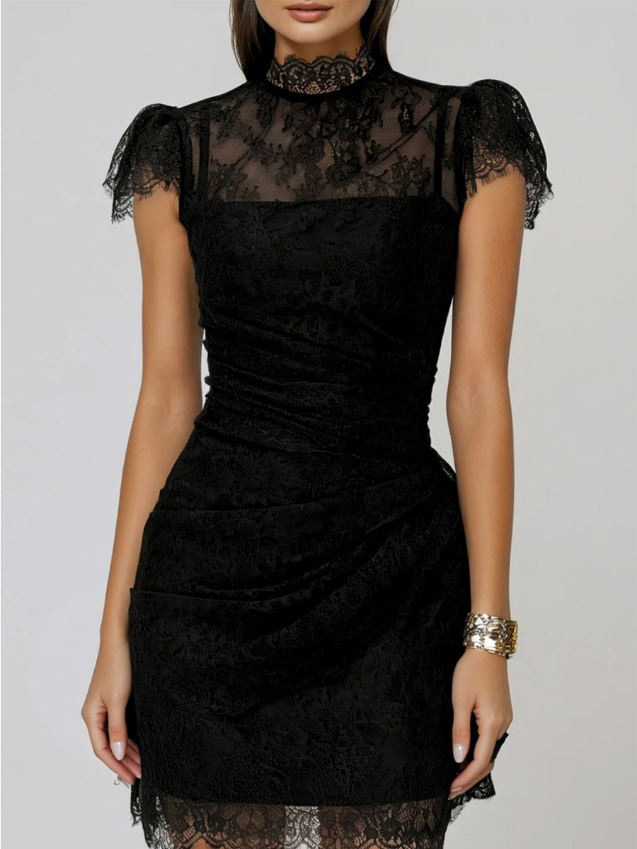 Elodie Lace Mini Dress