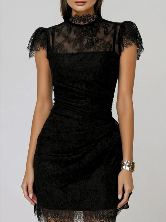 Elodie Lace Mini Dress