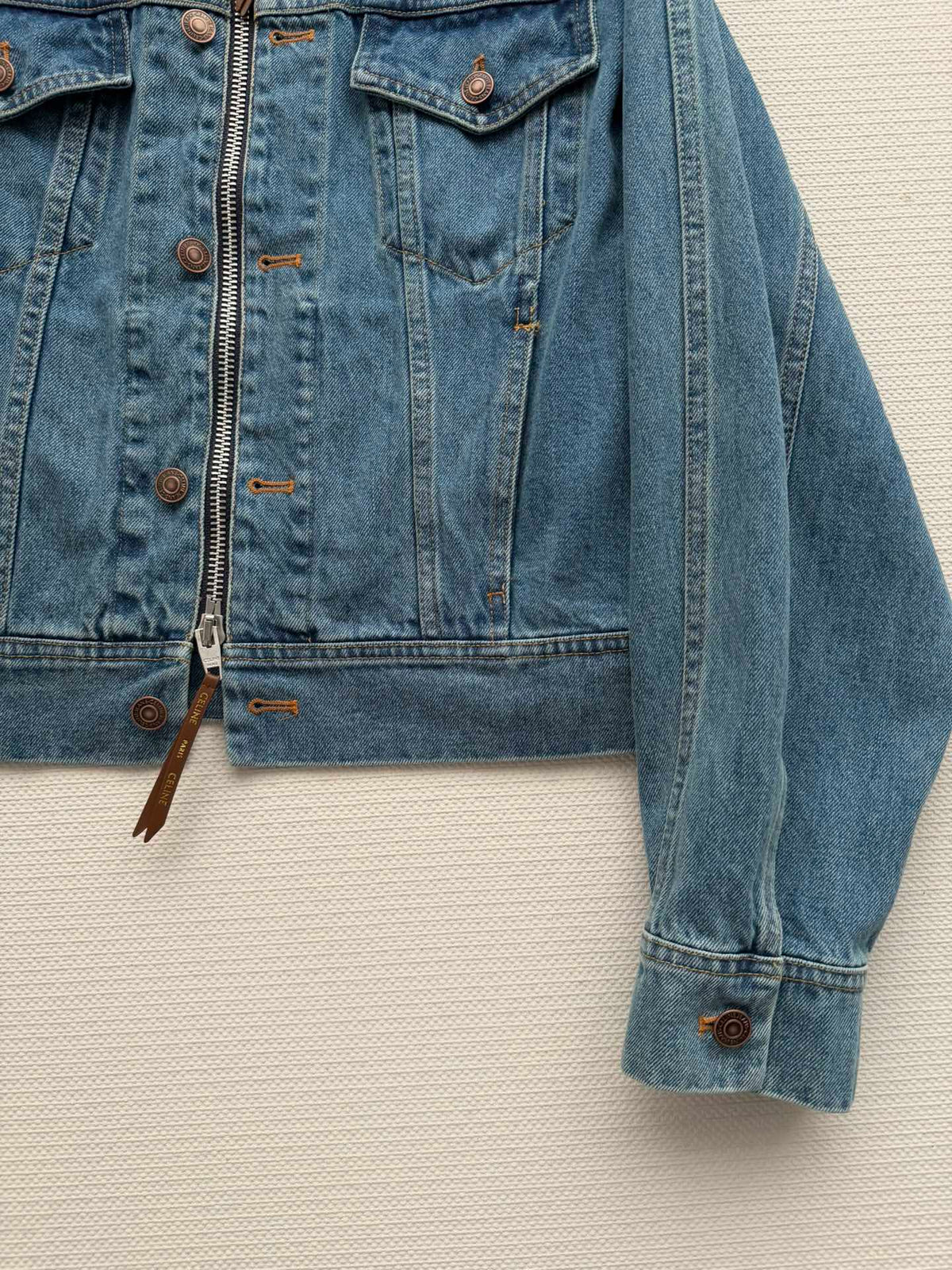Celine 26SS Blue Denim Jacket 882445