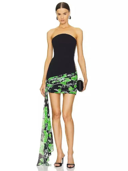 Gabriela Mini Dress In Green