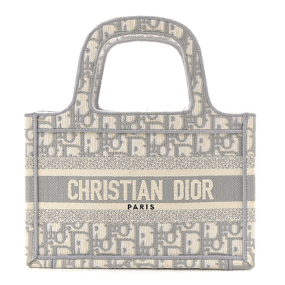 Oblique Mini Book Tote Grey Multicolor