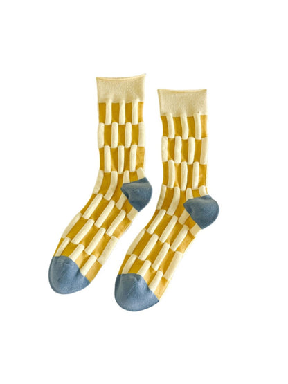 Rufia -  Seamless Mid-Crew Capsule Socks for Women - Fresh &amp; Cute