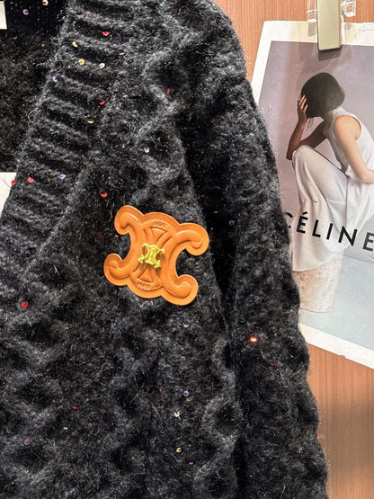 CELINE 25S KNITTED CARDIGAN