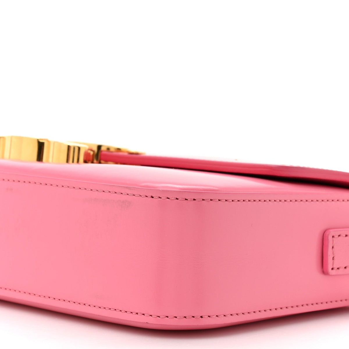 Shiny Calfskin Triomphe Flamingo