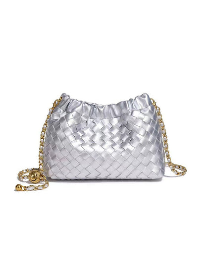 Valentina Hand-Woven Cloud Bag