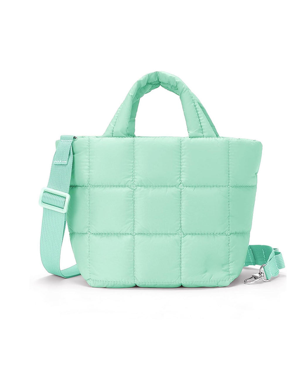 Soft Quilted Nylon Lightweight Shoulder Bag