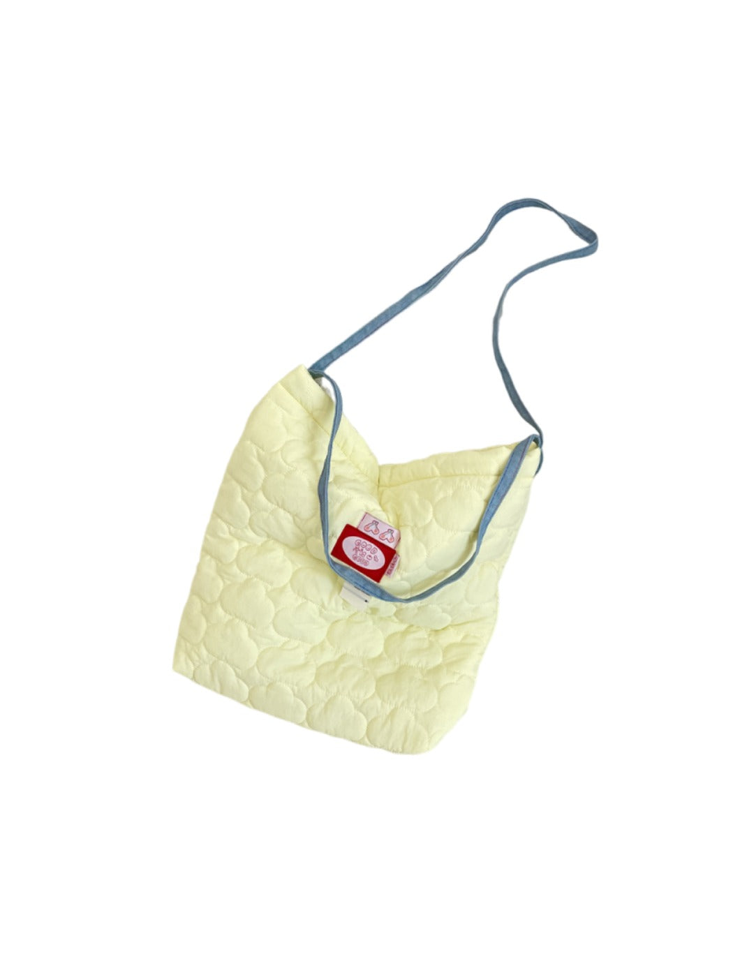 Cosbai - Quilted Plaid Shoulder Crossbody Bag