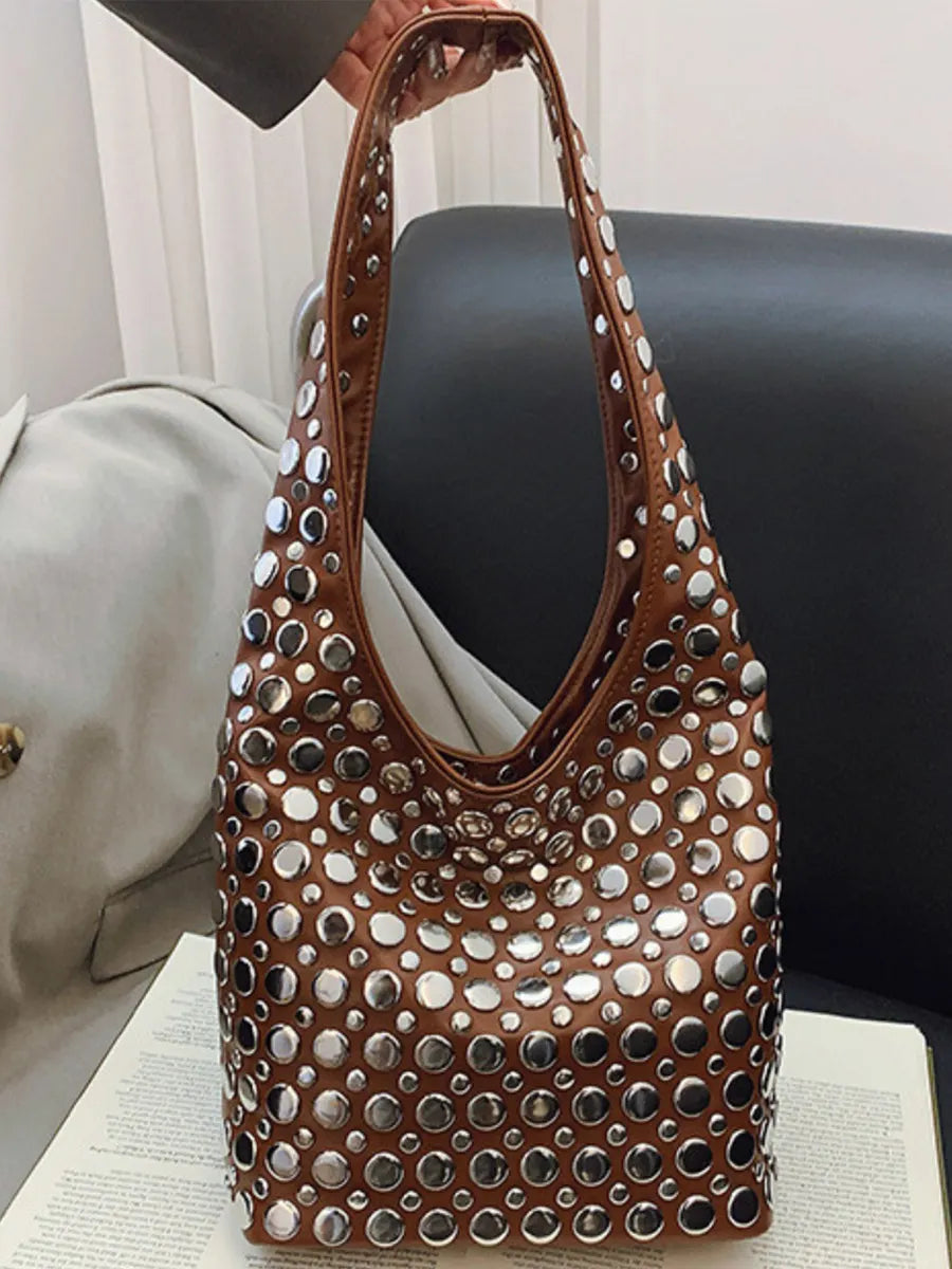 Rosalie Studded Leather Bag