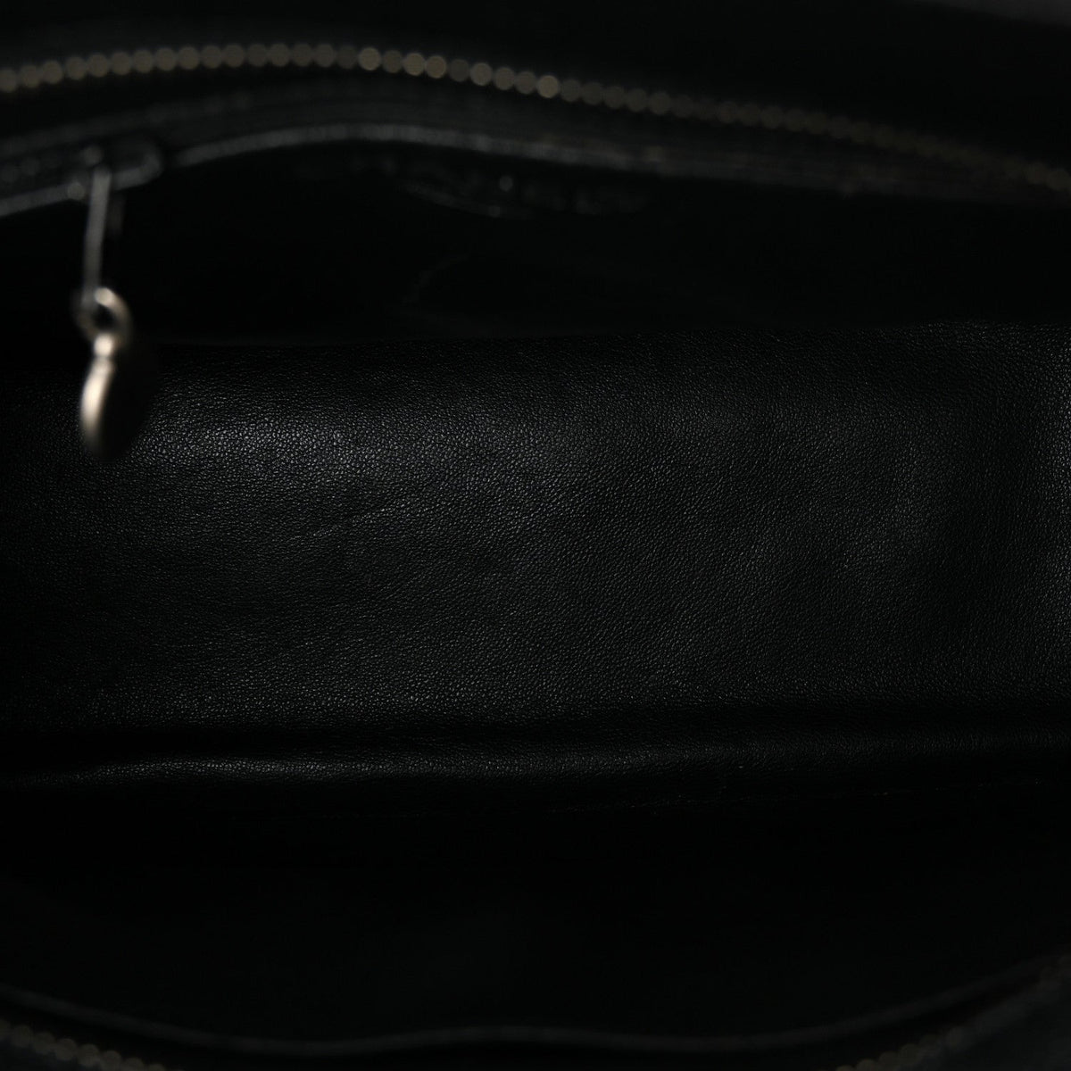 Caviar Quilted Medallion Tote Black