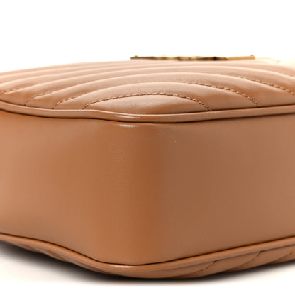Calfskin Matelasse Monogram Lou Camera Bag Cinnamon
