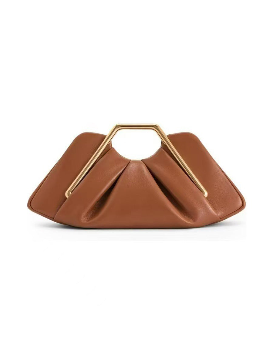 Brielle Unique Ruched Cloud Bag