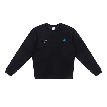 Loose Round Neck Long Sleeve T-Shirt