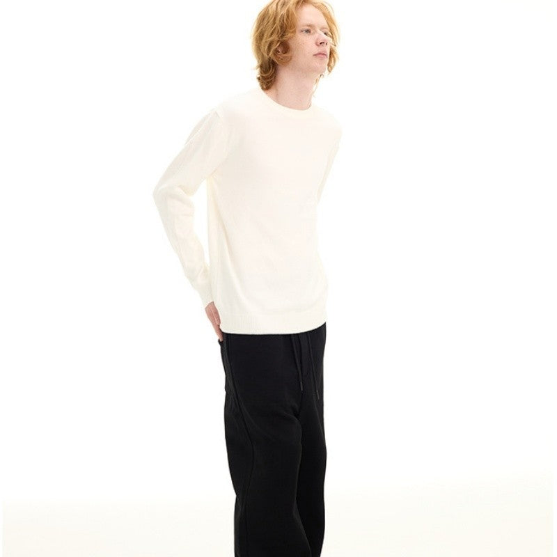 Round Neck Warm Knit Sweater