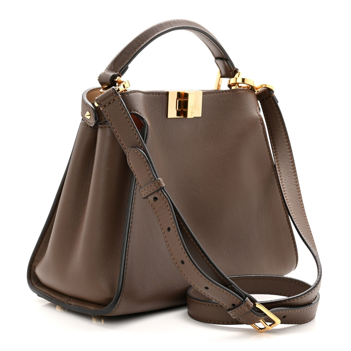 Vitello Tahiti Burro Bi-Color Medium Peekaboo Iconic Essentially Satchel Maya Camelia Confetto