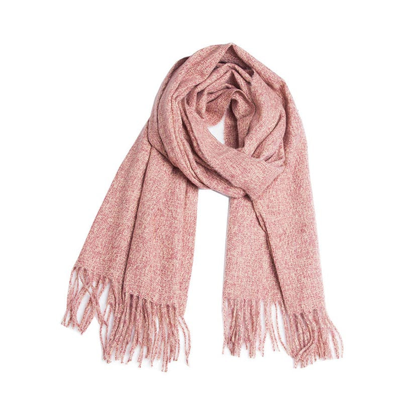 Winter Thick Warm Shawl Tassel Soft Scarf