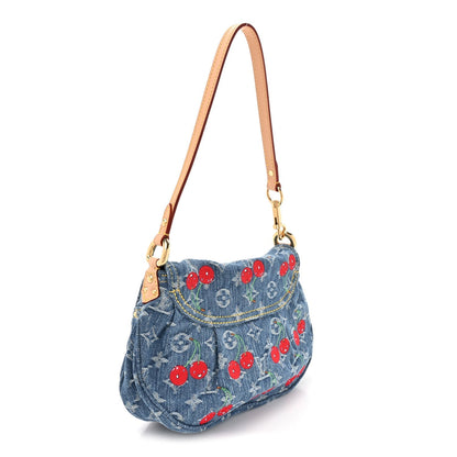 LV X TM Monogram Denim Cerises Sunset