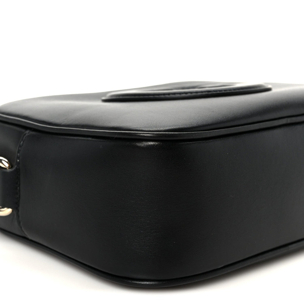 Sweetbread Calfskin Mini Blondie Bag Black